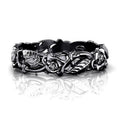 Vintage Hollow Flower And Leaf Ring, European Style Cross Border Engagement Hand Jewelry view 2