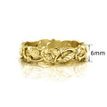 Vintage Hollow Flower And Leaf Ring, European Style Cross Border Engagement Hand Jewelry view 4