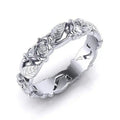 Vintage Hollow Flower And Leaf Ring, European Style Cross Border Engagement Hand Jewelry view 1