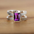 Niche Design Textured Twist Cross Ring High End Fashion Finger Jewelry For Women view 2