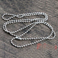70cm Stainless Steel Ball Chain With Clasp For DIY Necklace Jewelry Making Chain Accessories view 4