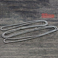 70cm Stainless Steel Ball Chain With Clasp For DIY Necklace Jewelry Making Chain Accessories view 2