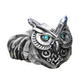 Creative Vintage Dark 3D Owl Animal Ring, Punk Hip Hop Personality Statement Finger Jewelry view 5