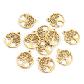 Gold Zinc Alloy Charm Pendant No.144600 for DIY Necklace Bracelet Jewelry Making view 4