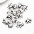 15x14mm Stainless Steel Elephant Small Pendant Charms For DIY Necklace Bracelet Jewelry Making view 2
