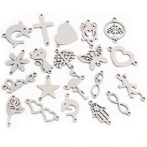 0.3g Gold Zinc Alloy Charm Pendant No.492039 for DIY Necklace Bracelet Jewelry Making