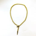 European Simple Snake Splice Collarbone Necklace Summer Minimal Metal Choker Necklace view 5