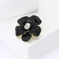 Alloy Enamel Flower Brooch For Women's Suits And Cardigans view 3