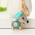 Jeweled Dog and Auspicious Charm Keychains in Thirty-Nine Options view 7