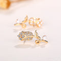 Creative Romantic Flower Earrings Small Rose Tulip Stud Earrings Vacation Celebrity Women's Jewelry view 5