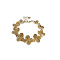Light Luxury Alloy Flower Stud Earrings Bracelet Necklace Jewelry Set For Women view 5