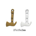 Zinc Alloy Axe Charm Pendant for DIY Necklace Bracelet Jewelry Making view 1