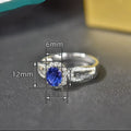 Light Luxury Geometric Flower Double Layer Ring, French Noble Style Fashion Women's Jewelry view 4