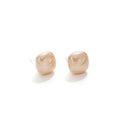 Elegant Korean Geometric Square Pearl Stud Earrings For Women Light Luxury Minimalist Earrings view 5