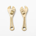 Zinc Alloy Wrench Charm Pendant No.746492 for DIY Necklace Bracelet Jewelry Making view 3