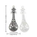 Zinc Alloy Guitar Charm Pendant for DIY Necklace Bracelet Jewelry Making view 1