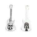 Zinc Alloy Skull Guitar Charm Pendant for DIY Necklace Bracelet Jewelry Making view 4