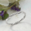 Korean Style Ultra Thin Twist Line Ring For Women, Spiral Braided Minimalist Fashion Jewelry view 3