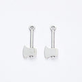 Zinc Alloy Axe Charm Pendant No.272459 for DIY Necklace Bracelet Jewelry Making view 4