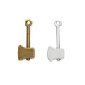 Zinc Alloy Axe Charm Pendant No.272459 for DIY Necklace Bracelet Jewelry Making view 2