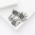Alloy Shell Cat Brooch Pin For Cute Women’s Suit Decoration view 4