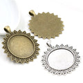30mm 9g Zinc Alloy Charm Pendant No.791440 for DIY Necklace Bracelet Jewelry Making view 1