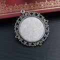 35mm Zinc Alloy Charm Pendant for DIY Necklace Bracelet Jewelry Making view 2