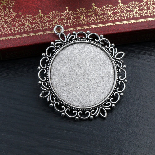 35mm Zinc Alloy Charm Pendant for DIY Necklace Bracelet Jewelry Making