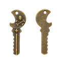 Zinc Alloy Key Charm Pendant No.074198 for DIY Necklace Bracelet Jewelry Making view 4
