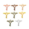 Zinc Alloy Small Key Charm Pendant for DIY Necklace Bracelet Jewelry Making view 5