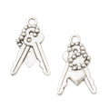 Zinc Alloy Key Charm Pendant No.664114 for DIY Necklace Bracelet Jewelry Making view 3