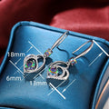 New Heart Shaped Korean Style Women's Earrings Fashion Temperament Ear Jewelry Direct view 4