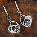 New Heart Shaped Korean Style Women's Earrings Fashion Temperament Ear Jewelry Direct view 1