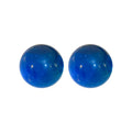 Colorful Transparent Resin Round Ball Stud Earrings, Minimalist Fresh Geometric Style view 5