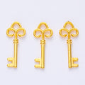 Zinc Alloy Key Charm Pendant No.955091 for DIY Necklace Bracelet Jewelry Making view 4