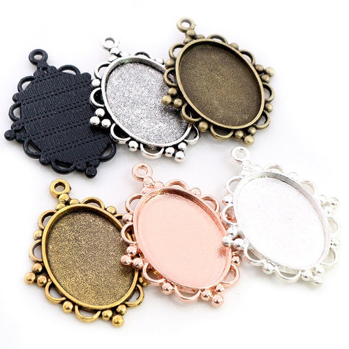 18x25mm Gold Zinc Alloy Charm Pendant No.646616 for DIY Necklace Bracelet Jewelry Making