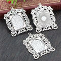 18x25mm Gold Zinc Alloy Charm Pendant No.507684 for DIY Necklace Bracelet Jewelry Making view 2