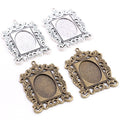 18x25mm Gold Zinc Alloy Charm Pendant No.507684 for DIY Necklace Bracelet Jewelry Making view 5