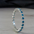 New Micro Pave Engagement Ring, Simple Versatile Band Ring And Fashion Midi Ring view 3