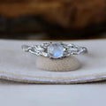 Minimal Vintage Hollow Round Textured Ring European Style Statement Finger Jewelry view 3