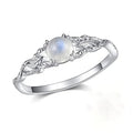 Minimal Vintage Hollow Round Textured Ring European Style Statement Finger Jewelry view 1