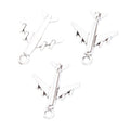 Zinc Alloy Airplane Charm Pendant No.912166 for DIY Necklace Bracelet Jewelry Making view 3