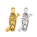 Zinc Alloy Paddle Charm Pendant for DIY Necklace Bracelet Jewelry Making view 2