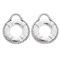 Vintage Alloy Swim Ring Lifebuoy Charm Pendant For DIY Jewelry Accessories view 4