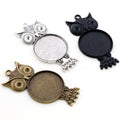 25mm Gold Zinc Alloy Charm Pendant No.636726 for DIY Necklace Bracelet Jewelry Making view 2