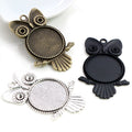 25mm Gold Zinc Alloy Charm Pendant No.636726 for DIY Necklace Bracelet Jewelry Making view 3