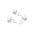 Antique Silver Zinc Alloy Airplane Charm Pendant for DIY Necklace Bracelet Jewelry Making view 2
