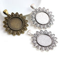 20mm Gold Zinc Alloy Charm Pendant No.072337 for DIY Necklace Bracelet Jewelry Making view 3