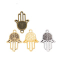 Zinc Alloy Hand Charm Pendant No.323470 for DIY Necklace Bracelet Jewelry Making view 5