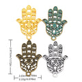 Zinc Alloy Hand Gesture Charm Pendant for DIY Necklace Bracelet Jewelry Making view 1